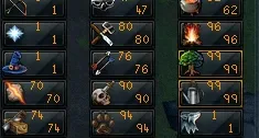 Conta de Runescape 3 (Skiller)