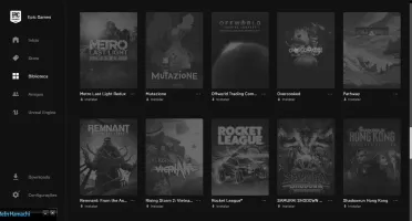 Conta Epic Games com 46 jogos