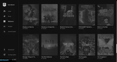 Conta Epic Games com 46 jogos