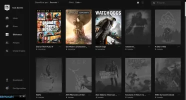 Conta Epic Games com 46 jogos