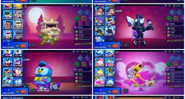 Conta incrível brawl stars Full