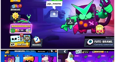 Conta incrível brawl stars Full