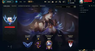 League Of Legends Conta | Todos Os Campões | 450 Skins