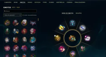 League Of Legends Conta | Todos Os Campões | 450 Skins