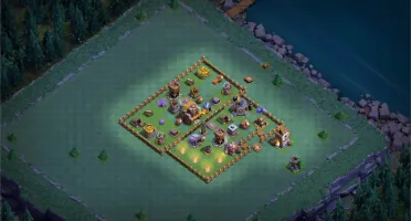 2 conta Clash of clans cv 10