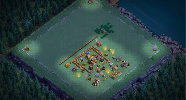 2 conta Clash of clans cv 10