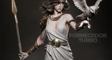 Athena 3D - Arquivo .Stl Para Impressão 3D
