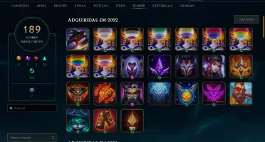 Conta platina 4 todos campeões