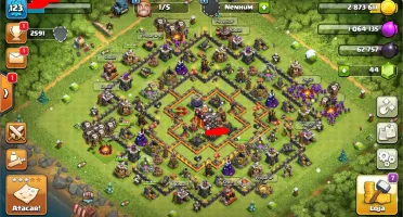 Conta Clash Of Clans CV 10