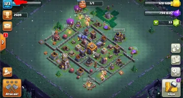 Conta Clash Of Clans CV 10
