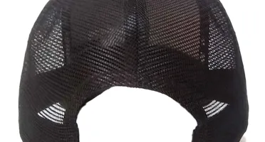 Boné Trucker Preto e Amarelo Hardvision