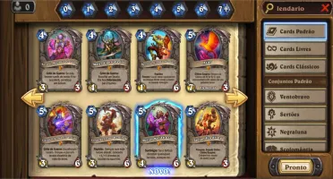 Conta Hearthstone 105 lendárias, 4k pó