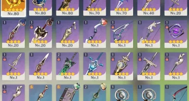 CONTA AR46 5 NAT5* ZONGLI/QIQI/KLEE/TARTAGLIA/KAZUHA