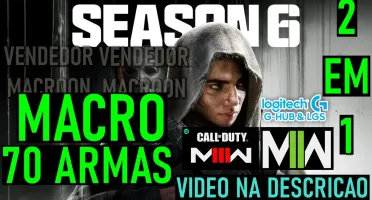 Macro Warzone 3 + Mw 2 - Mouses Logitech (Vitalicio)