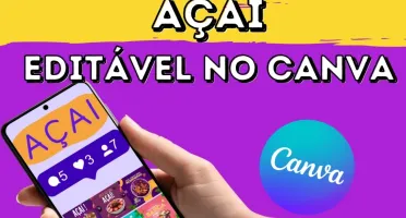 Pack Canva para Açaí: Mais de 60 Artes 100% Editáveis