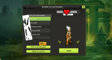 Acc com 5 pj 200 no Brutas (Dofus Touch)