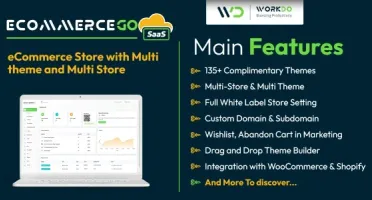 eCommerceGo - Script SaaS PHP de Loja Virtual Multi-Loja