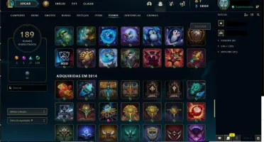 Conta 202 skins all champions and mt mais.