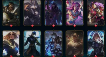 Conta LOL nv 224, Pltna 5, único dono, 317 Skins.