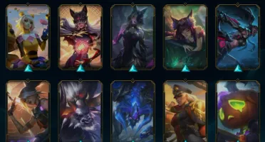 Conta LOL nv 224, Pltna 5, único dono, 317 Skins.