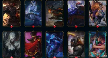 Conta LOL nv 224, Pltna 5, único dono, 317 Skins.