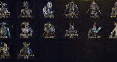 Vendo Conta Warframe NM 18 PC (Aceito ofertas)