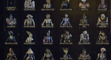 Vendo Conta Warframe NM 18 PC (Aceito ofertas)