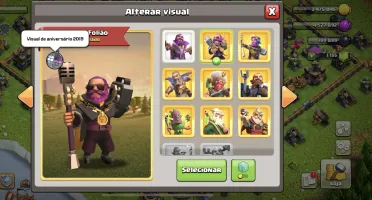 Conta clash of clans cv 15