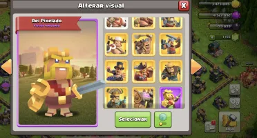 Conta clash of clans cv 15
