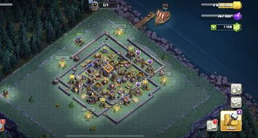 Conta clash of clans cv 15