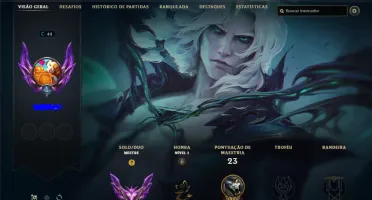 Conta Mestre Lol