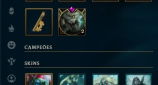 Conta Mestre Lol