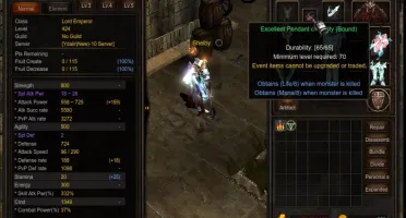 Mu Online Global DL 424 Ydalir