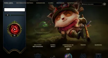 Conta de LOL nivel 30 Unranked