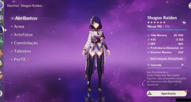 Ayaka C1+Raiden+Lança de jade+itto
