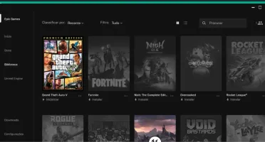 CONTA EPIC GAMES COM GTA 5