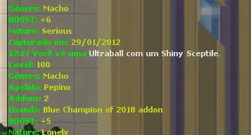 Vendo Uma Conta Ot Pokemon Lvl 349