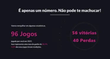 Irei Mandar Suas Estatiscas Do Lol (Ultima Temporada)
