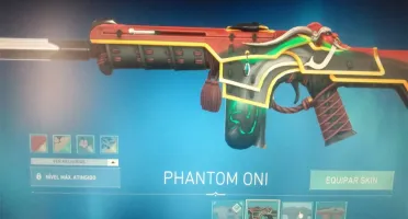 Conta platina com diversas skins 900 reais gastos