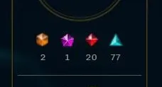 Conta do LoL com 261 Skins e 137 champs