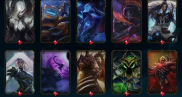 Conta do LoL com 261 Skins e 137 champs