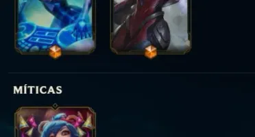 Conta do LoL com 261 Skins e 137 champs