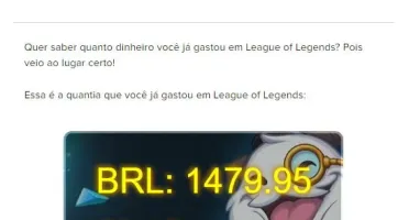 Conta do LoL com 261 Skins e 137 champs