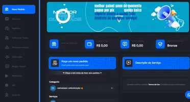 Script painel smm barato sem bugs azul +BONUS