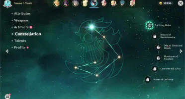 GENSHIN IMPACT - NA - AR 7 - VENTI +1 / ARCO ENFERRUJADO
