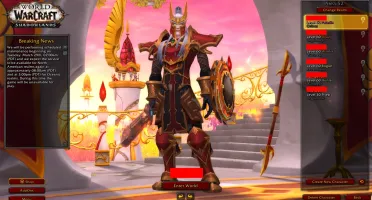 WoW Shadownlands 5 personagens lvl 60 e mais