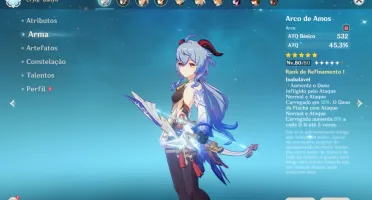 CONTA GENSHIN / GANYU + AMOS, ZHONGLI + JADE E MAIS!
