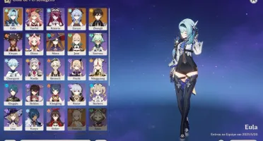 CONTA GENSHIN / GANYU + AMOS, ZHONGLI + JADE E MAIS!
