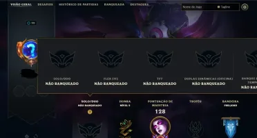 Conta de League of Legends