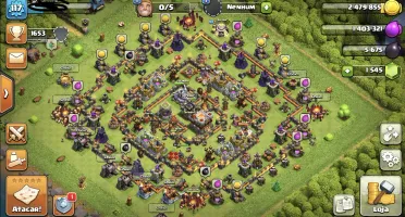 Clash of clans Cv11 Barato com clã lv5 de bônus